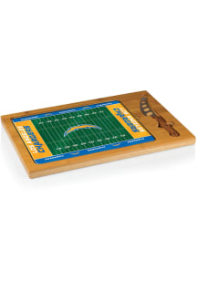 Los Angeles Chargers Icon Glass Top Cutting Board