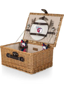 Cleveland Guardians Brown Classic Picnic Basket Tote