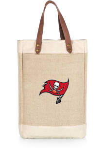 Tampa Bay Buccaneers Jute 2 Bottle Insulated Bag Wine Accessory
