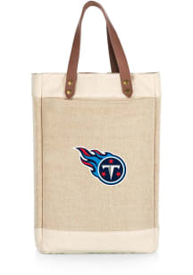 Tennessee Titans Jute 2 Bottle Insulated Bag Wine Accessory