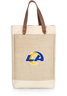 Los Angeles Rams Jute 2 Bottle Insulated Bag Wine Accessory