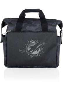 Miami Dolphins Black On the Go Insulated Tote