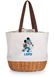 Detroit Lions Beige Disney Mickey Canvas and Willow Tote