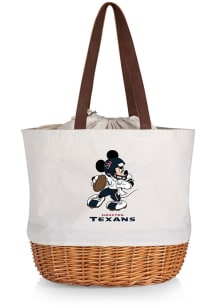 Houston Texans Beige Disney Mickey Canvas and Willow Tote