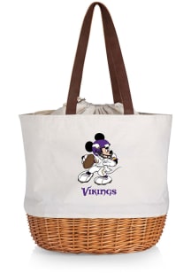 Minnesota Vikings Beige Disney Mickey Canvas and Willow Tote