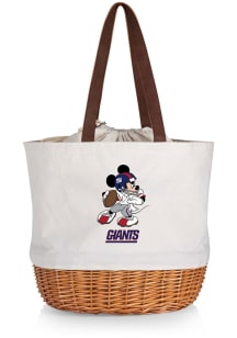 New York Giants Beige Disney Mickey Canvas and Willow Tote