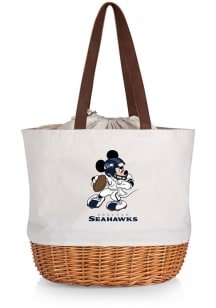 Seattle Seahawks Beige Disney Mickey Canvas and Willow Tote