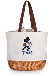 Tennessee Titans Beige Disney Mickey Canvas and Willow Tote