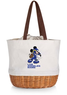 Los Angeles Rams Beige Disney Mickey Canvas and Willow Tote