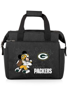 Green Bay Packers Black Disney Mickey On The Go Insulated Tote