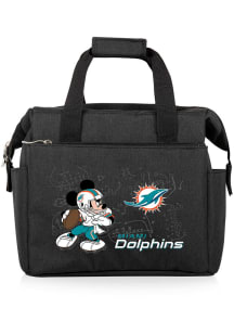 Miami Dolphins Black Disney Mickey On The Go Insulated Tote