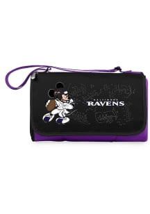 Baltimore Ravens Disney Mickey Outdoor Picnic Fleece Blanket