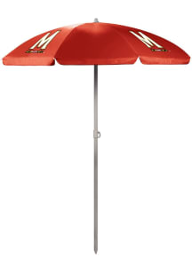 Red Maryland Terrapins Color Beach Sunshade Umbrella Tent