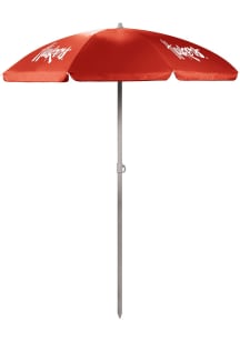 Red Nebraska Cornhuskers Color Beach Sunshade Umbrella Tent