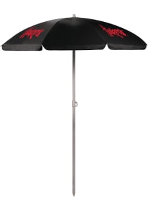 Black Nebraska Cornhuskers Beach Sunshade Umbrella Tent