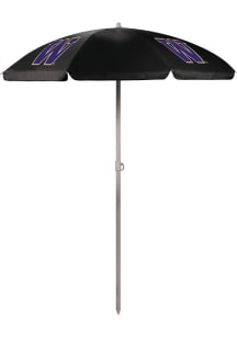 Black Washington Huskies Beach Sunshade Umbrella Tent
