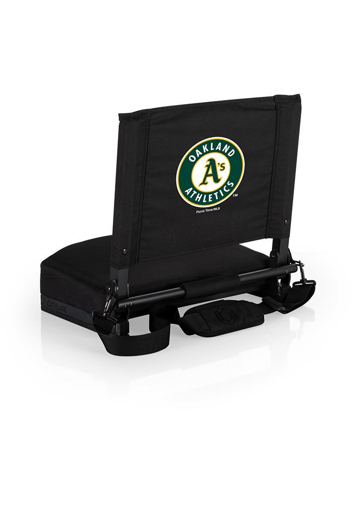 Oakland Athletics BLACK Gridiron Stadium Seat 74204928