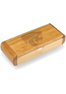 K-State Wildcats Elan Bamboo Box and Deluxe Bottle Opener