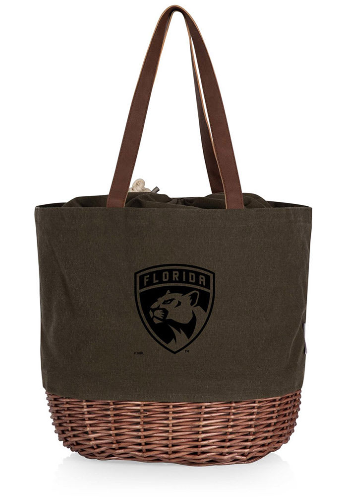 Las Vegas Raiders - Coronado Canvas and Willow Basket Tote