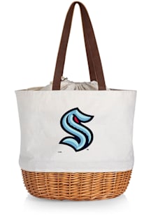 Seattle Kraken Beige Coronado Basket Tote