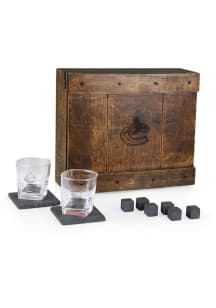 Vancouver Canucks Whiskey Box Drink Set