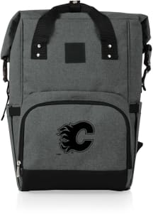 Calgary Flames Roll Top Backpack Cooler
