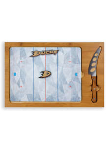 Anaheim Ducks Icon Glass Top Cutting Board