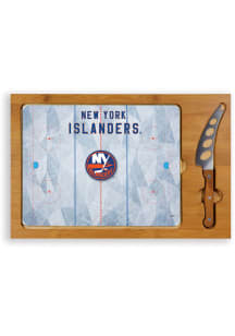 New York Islanders Icon Glass Top Cutting Board