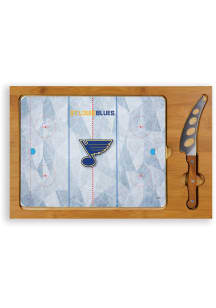 St Louis Blues Icon Glass Top Cutting Board
