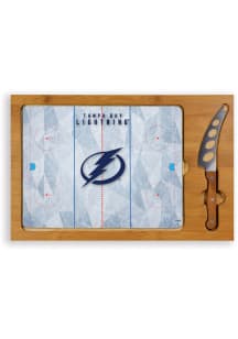 Tampa Bay Lightning Icon Glass Top Cutting Board