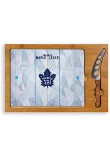 Toronto Maple Leafs Icon Glass Top Cutting Board