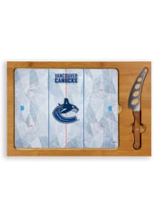 Vancouver Canucks Icon Glass Top Cutting Board