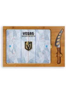 Vegas Golden Knights Icon Glass Top Cutting Board