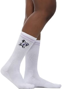 Retro Athletic Yarn K-State Wildcats Womens Crew Socks - Purple