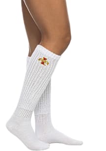 Iowa State Cyclones Slouchy Yarn Womens Crew Socks