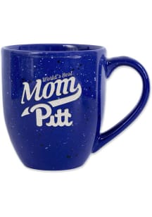 Blue Pitt Panthers 16oz Mom Speckled Ceramic Mug