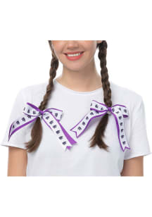 2pk Grosgrain K-State Wildcats Kids Hair Ribbons - Purple