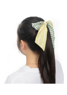 Extra Credit Michigan Wolverines Kids Hair Ribbons - White