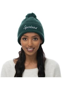 Michigan State Spartans Green Fashion Womens Knit Hat