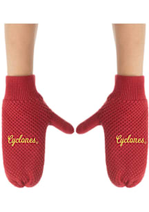Iowa State Cyclones Fashion Knit Womens Gloves