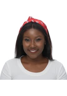 Knot Luxe Ohio State Buckeyes Womens Headband - Red