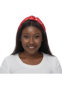Knot Luxe Wisconsin Badgers Womens Headband - Red