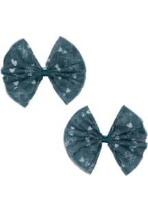 Mesh Michigan State Spartans Kids Hair Barrette - Green