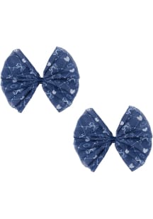 Mesh Penn State Nittany Lions Kids Hair Barrette - Navy Blue