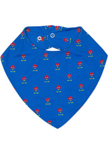 Kansas Jayhawks Snap Closure Baby Bib