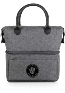 Milwaukee Brewers Grey Urban Two Tiered Tote