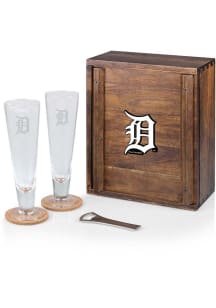 Detroit Tigers Pilsner Beer Glass Drink Set