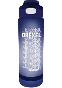 Blue Drexel Dragons Team Logo Water Bottle