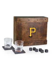 Pittsburgh Pirates Whiskey Box Gift Drink Set