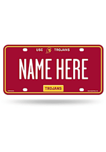 USC Trojans Personalized Car Accessory License Plate